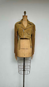 Faith Connexion Fringe Suede Leather Jacket