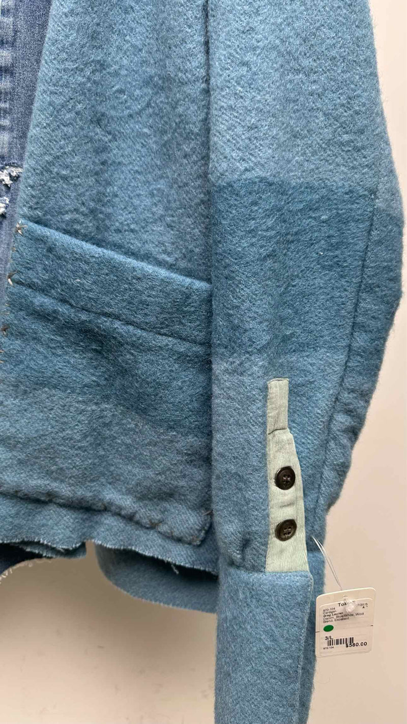 Greg Lauren Reconstructed Docking Cardigan