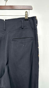 Matsuda Side Compass-lined Tapered Pants