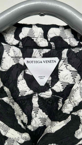 Bottega Veneta S/S Pleated Camp Collar Shirt