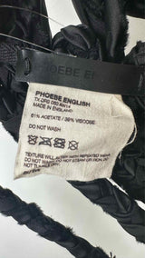 Phoebe English N/S Hand-braided Holter-neck Dress
