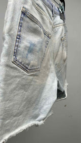Our Legacy Raw-end Bleached Denim Shorts
