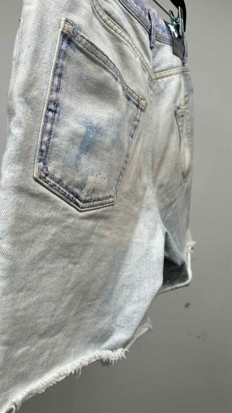 Our Legacy Raw-end Bleached Denim Shorts