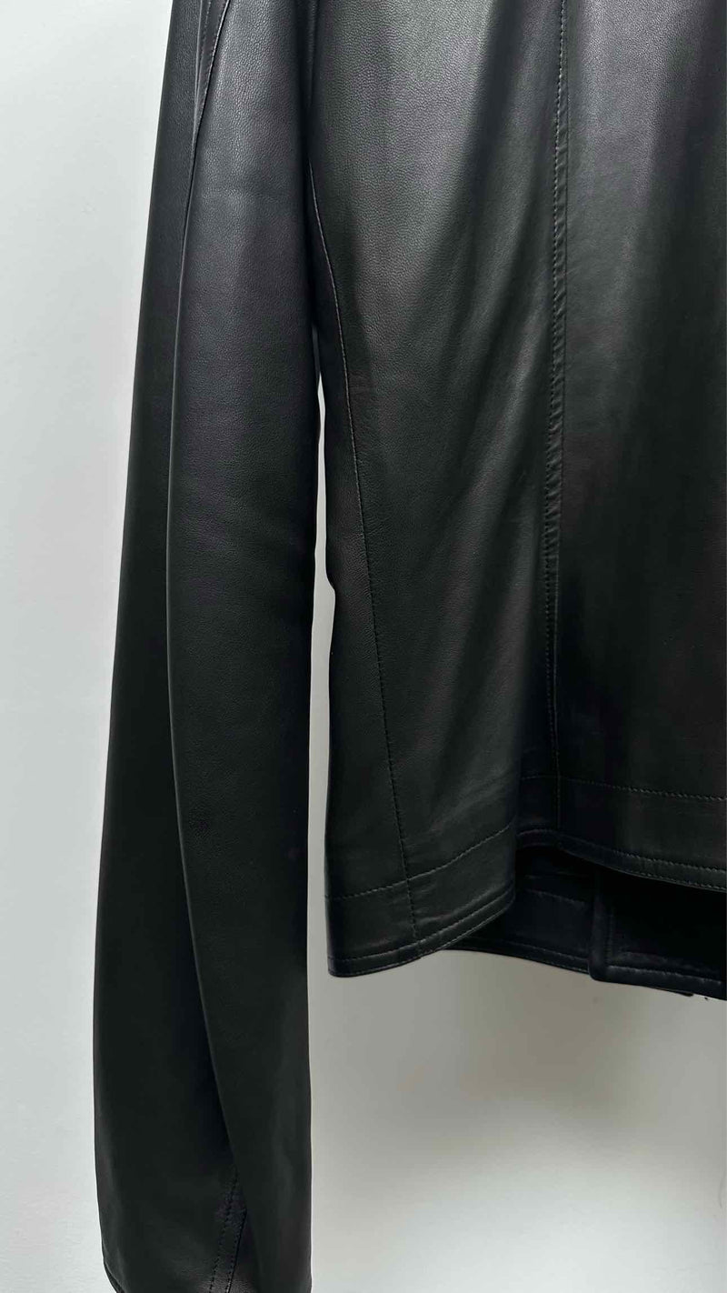 Rick Owens Leather Jacket