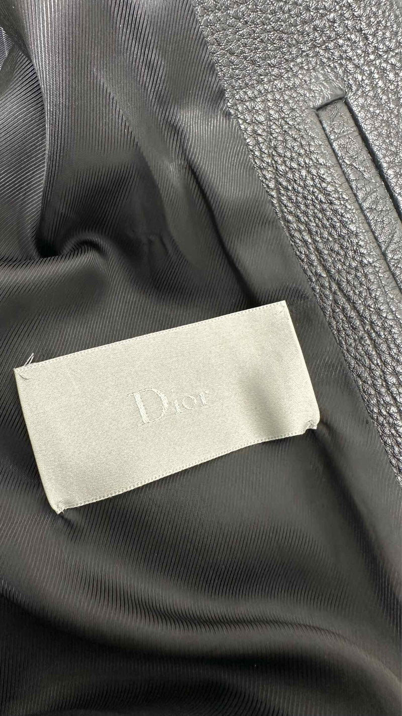 Dior Homme Leather Over Coat