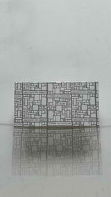 Comme Des Garcons Optical Check Long Wallet