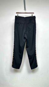 Matsuda Side Compass-lined Tapered Pants