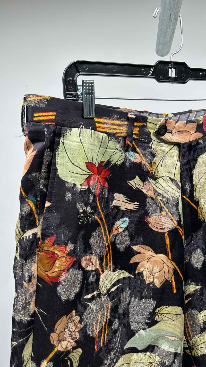 Etro Frowral Jaquared Shorts
