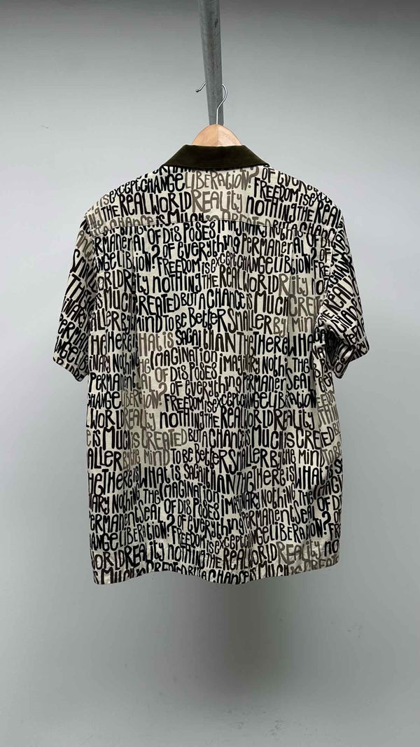 Sacai Printed Corduroy S/S Shirt
