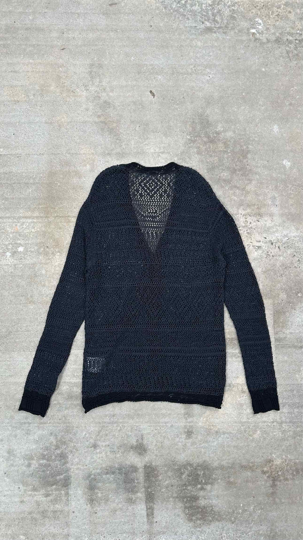 Acne Studios Oversized Crochet Cardigan