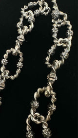 Natural Instinct Twist Angle Chain Necklace