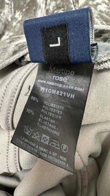 Martin Rose Crashed Velvet Track Pants