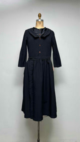 Comme Des Garcons Comme Des Garcons H/S Layered-top Button Up Dress