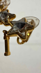 Gucci Crystal-star Script Earrings