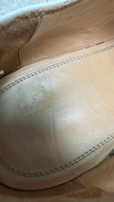 Margiela Crincle Leather Tabi Derby Shoes