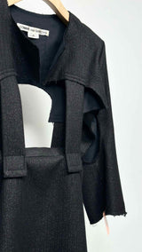 Women's Comme Des Garcons Cut-out Detailed Glitter Blazer Dress