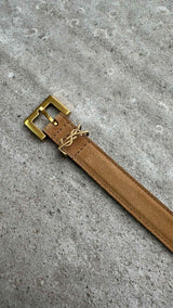 Saint Laurent Suede Belt