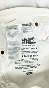 Vetements x Levi's Reconstructed Wide Cropped Jeans