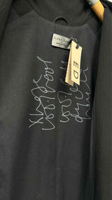 Elena Dawson Pleated-botom Hacking Long Coat