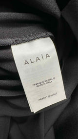 Alaia L/S Sculpting Maxi Dress