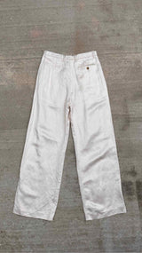 R13 Satin Wrinkle Wide Pants