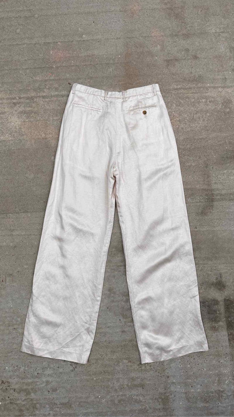 R13 Satin Wrinkle Wide Pants