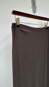Rick Owens Lilies Wool Long Skirt