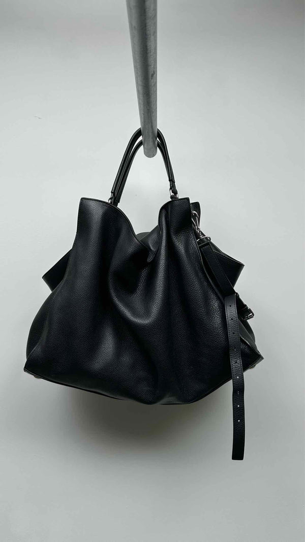 Balenciaga Swing Large Leather Tote Bag