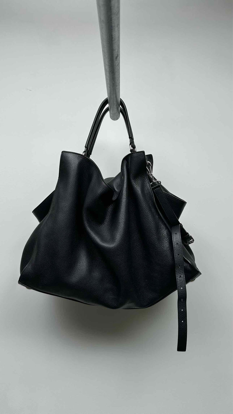 Balenciaga Swing Large Leather Tote Bag
