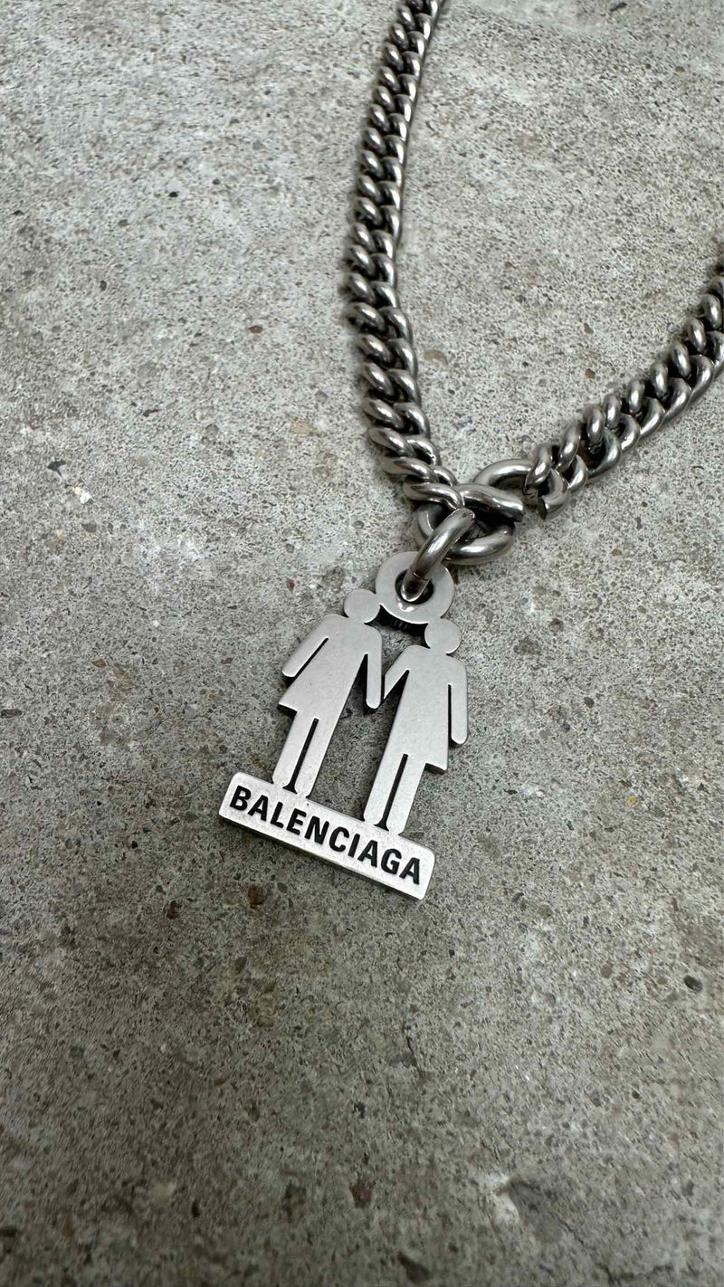 Balenciaga Pride 22 Chain Necklace