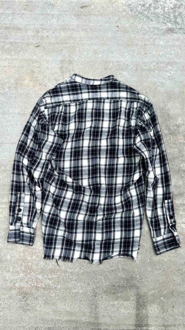 Greg Lauren Check Row-end Flannel Studio Shirt