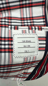 Thom Browne Elbow-whale-patched Stripe Blazer Jacket