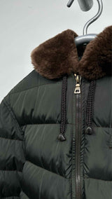 PRADA Fur-collar Down Jacket