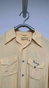 Vintage Back-embroidered Bowling Shirt
