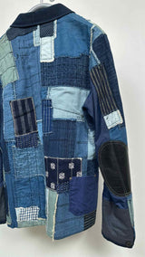 Junya Watanabe MAN Boro Patchwork Denim Jacket