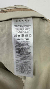 Gucci Plaid Wool Pants
