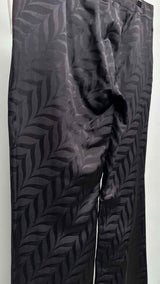 Gucci Kimono Print Silk Flare Pants