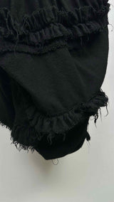 Tao Comme Des GarÃ§ons Asymmetrical Fringed Skirt