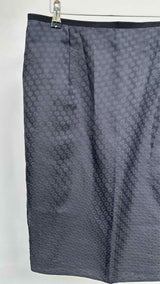 Valentino Polka-Dot Sheer Silk Skirt