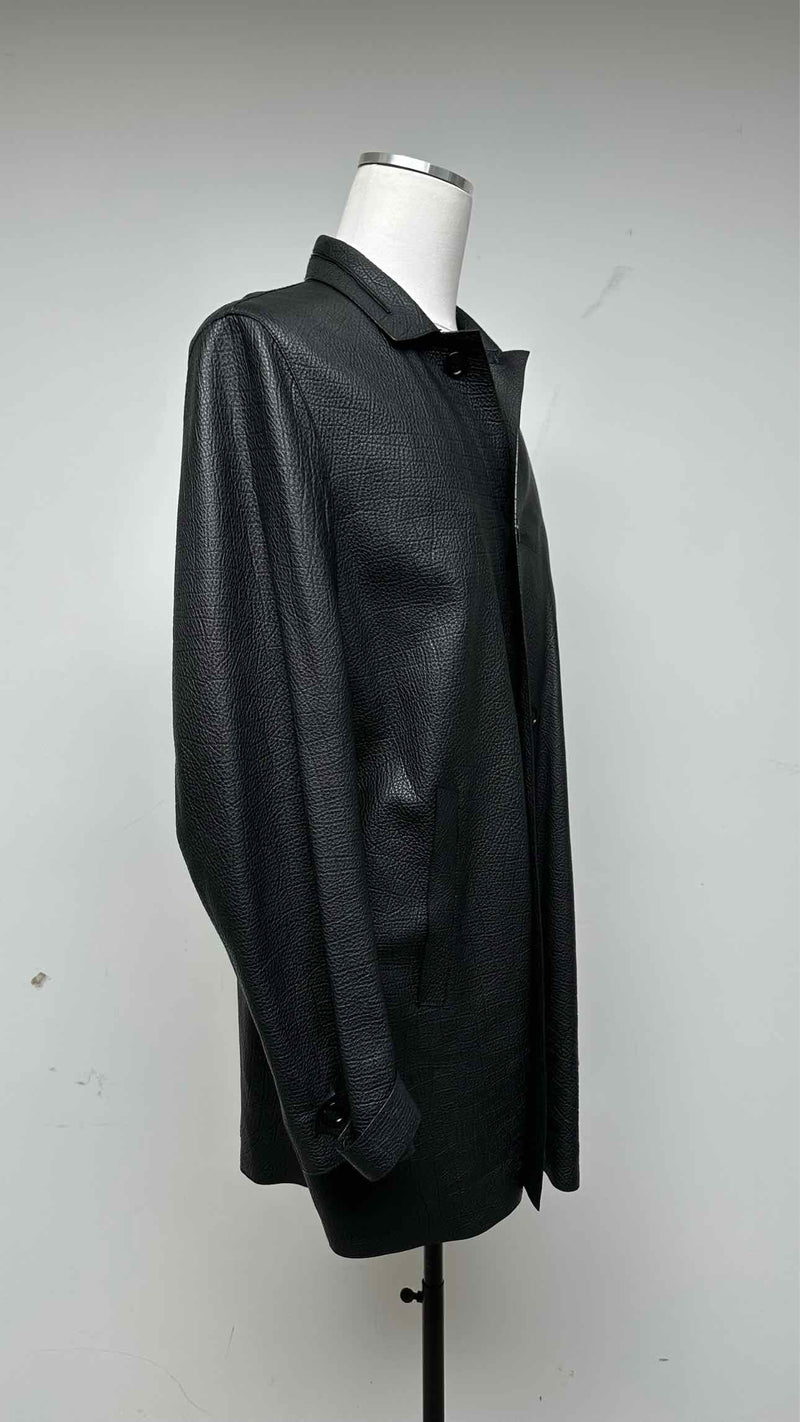 Dior Homme Leather Over Coat