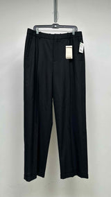 Saint Laurent Glitter Pinstripe Wide Pants