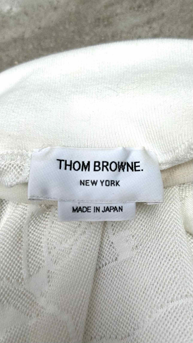 Thom Browne High-neck Jacquard Top