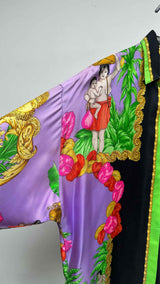Gianni Versace Baroque Tropical Silk Shirt