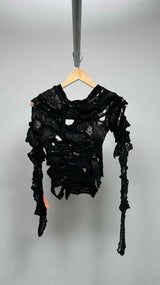Tao Comme Des GarÃ§ons Lace-string Cut-out Sweater
