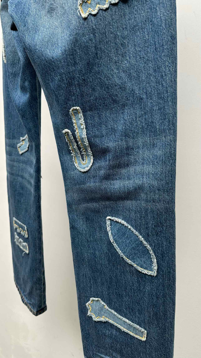 Chanel Patchwork Jeans