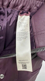 Rick Owens Easy Strobe Leather Pants