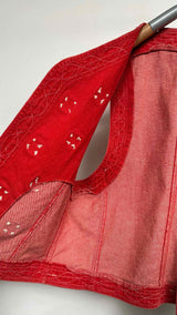 Dries Van Noten Medal-embroidered Denim Vest