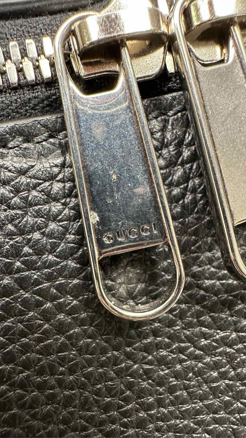 Gucci GG-embossed Leather Backpack