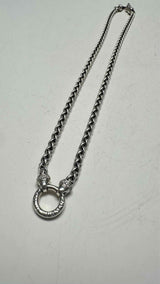 David Yurman Whear Chain Pave Diamond Necklace