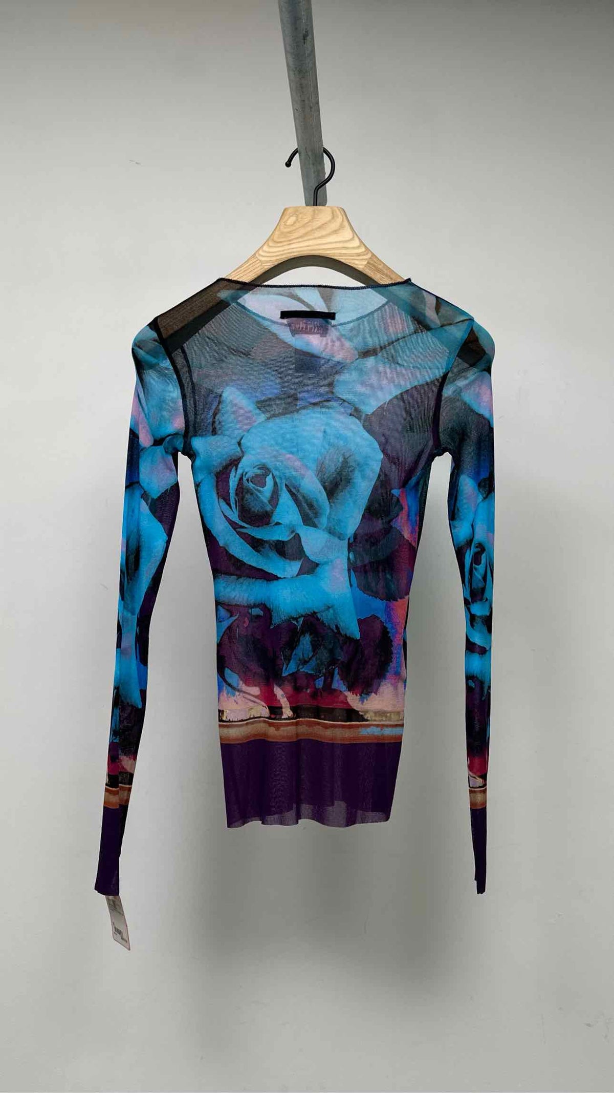 レア！Jean Paul Gaultier トランプ Jean Paul Gaultier L/S Roses Mesh Top – TOKIO7